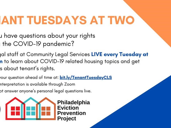 Tenant Tuesdays at Two: Tenants' Rights Webinar